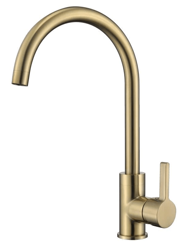 ROBINET DE LAVABO SURÉLEVÉ KF811BG2 DORÉ BROSSE (OR MAT) COLLECTION SCAMANDRE