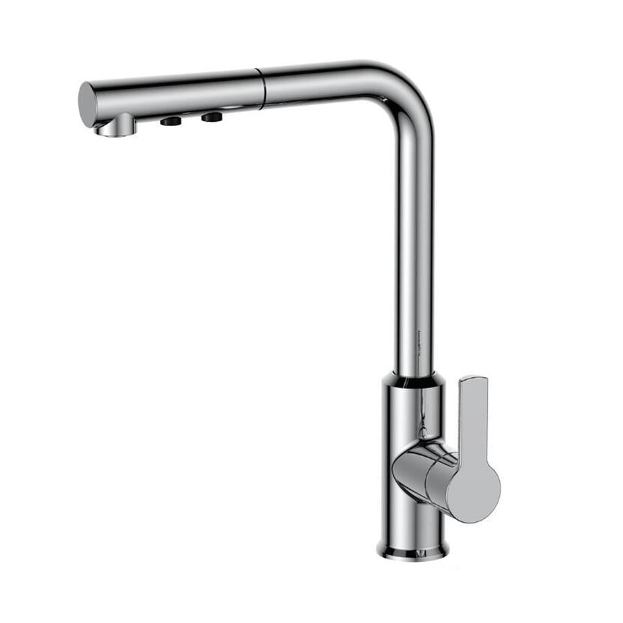 Robinet de cuisine 0015 en laiton chromé collection Erymanthe