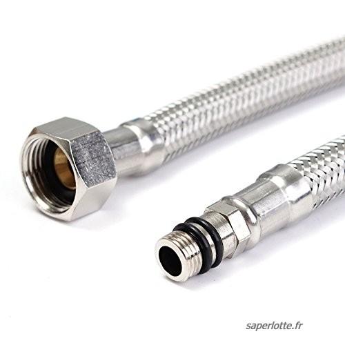 Pair of 003 chrome hoses