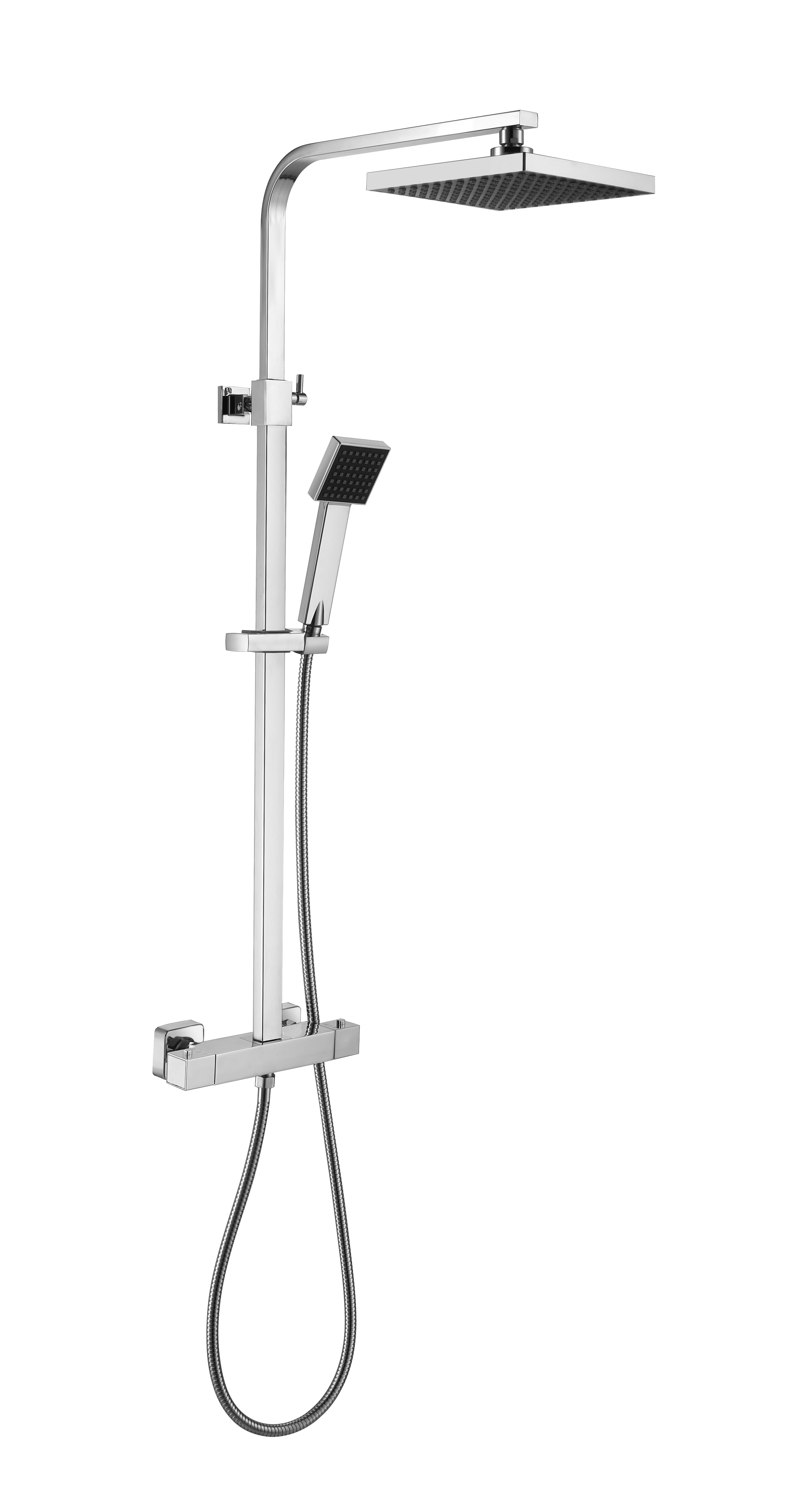 COLONNE DE DOUCHE THERMOSTATIQUE CHROMÉE COLLECTION ENIPEE