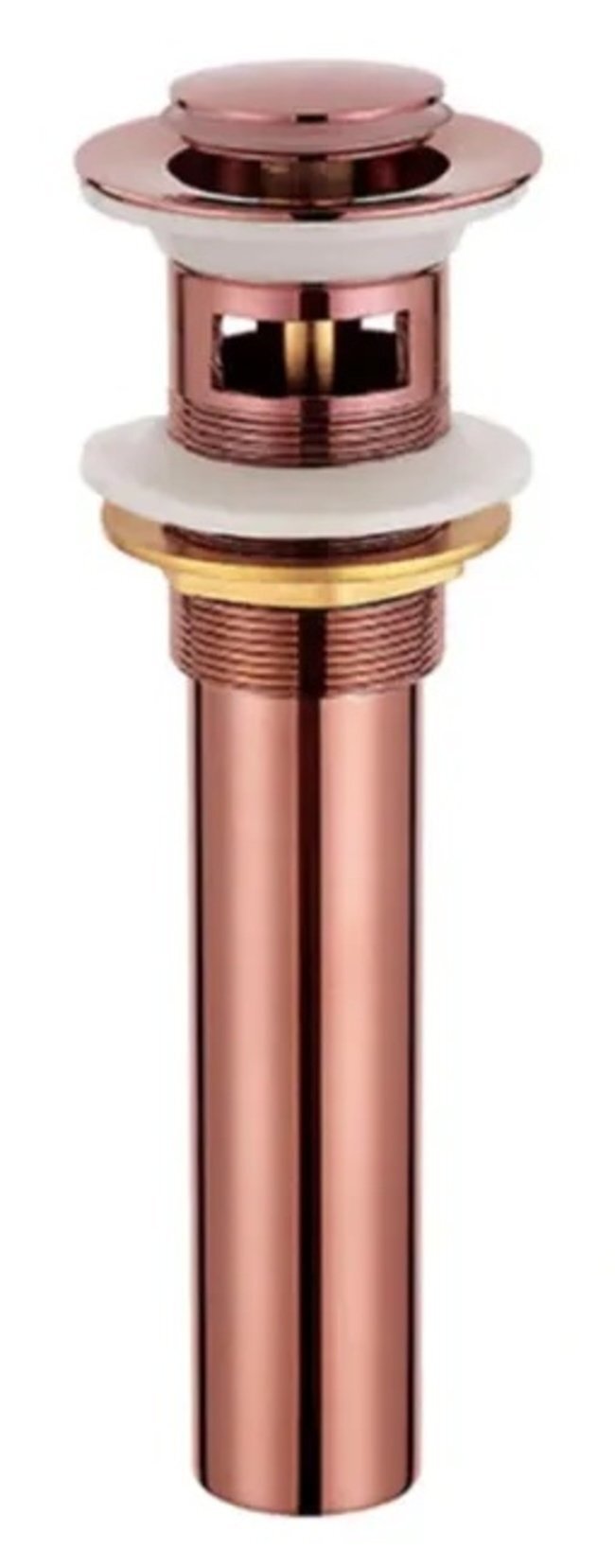 BONDE CLIC-CLAC 003 ROSE DORéE 100% EN LAITON